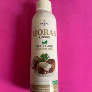 Horas Body Care. Хорас Догляд за тілом. Крем з кокосового молока. 250 мл.
