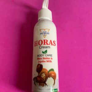 Horas Body Care. Хорас Догляд за тілом. Крем з маслом ши і молоком жожоба. 250 мл.