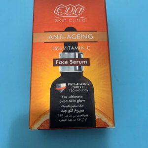 Eva Skin Clinic Anti-Ageing Face Serum. 15% Vitamin C. 30ml