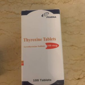 Thyroxine 100mcg Тироксин. 100 tablets