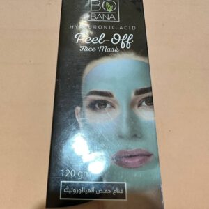 Bobana Peel-Off Face Mask. Hyaluronic Acid. 120gm