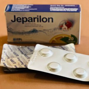 Jeparilon. 20 chewable tablets