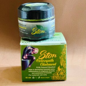 Ston Colocynth ointment with natural menthol. 50gm
