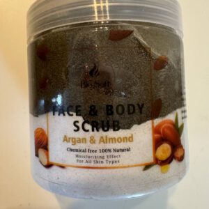 Bio Soft. Face and Body Scrub. Argan and Almond. 500g