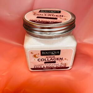 Boutique Perfume Collagen Face And Body Scrub. 500ml (450g)