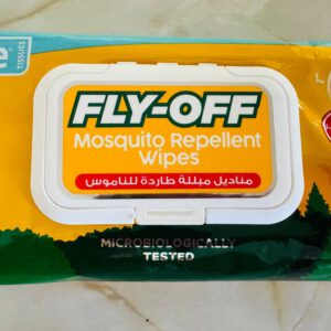 FLY-OFF. 48 серветок від комарів. 48 Mosquito Repellent Wipes