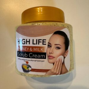 High Life. Honey and Milk Scrub Cream. 300ml