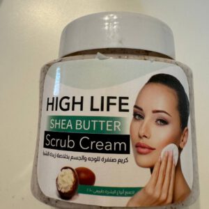 High Life. Shea Butter Scrub Cream. 300ml