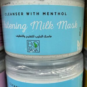 Bobana. Cleanser Whitening Milk Mask with Menthol. 250gm