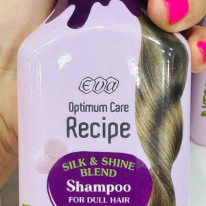 Eva. Optimum Care Recipe Silk & Shine Blend Shampoo. Marshmallow Scent. 350ml