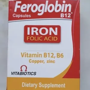 Фероглобин Feroglobin. B12, B6, цинк, медь, железо