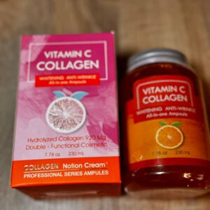 Notion Cream. Professional Series Ampules. Vitamin C plus Collagen. 230ml