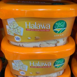 Arkan. Халва (халава) с миндалем. 300г. Halawa with almonds