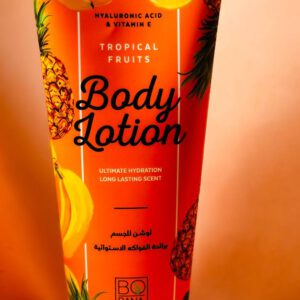 Bobana. Лосьйон для тіла "Тропічні фрукти" з гіалуроновою кислотою та вітаміном Е. 240мл. Tropical Fruits Body Lotion with Hyaluronic Acid and Vitamin E