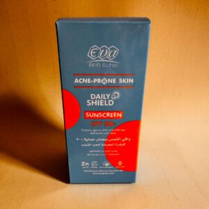 Eva Skin Clinic. Сонцезахисний крем від прищів SPF 50. Щоденний захист. 40мл. Acne-Prone Sunscreen SPF 50. Daily shield