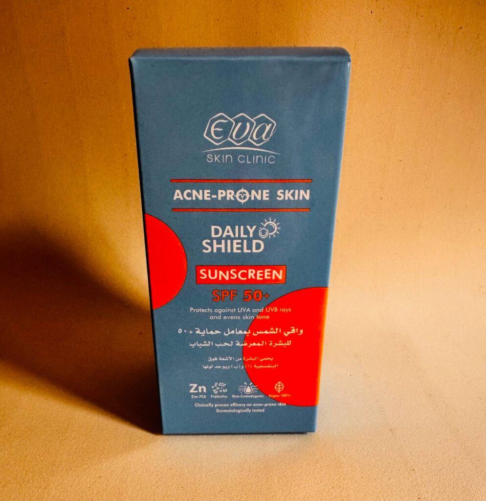 Eva Spf Eva Skin Clinic. Acne-Prone Sunscreen SPF 50. Daily shield. 40ml ...