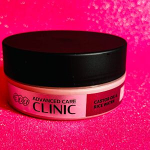 Eva Advanced Care Clinic. Castor Oil and Rice Water. Forever Long. Lengthening and Moisturizing Mask For Damaged Hair. 200ml