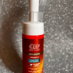 Eva Skin Clinic. Anti-ageing facial wash and exfoliator with Vitamin C.