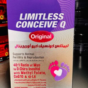 Limitless Conceive Q Original. Поддерживает нормальную фертильность и воспроизводство. 30 капсул. Supports normal fertility and reproduction