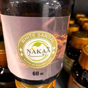 Nakaa. White Sandal Oil. Біла олія сандалового дерева. Біла сандалова олія 60ml