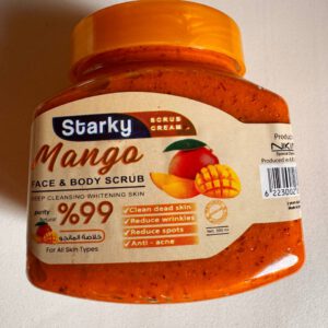 Starky. Face and body mango scrub-cream. 300ml