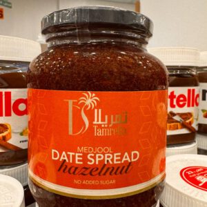 Tamrella. Medjool. Финиковая паста с лесным орехом. 380г. Date Spread with Hazelnut