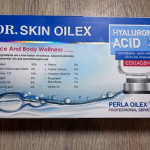 Dr. Skin (Perla) Oilex. Гиалуроновая кислота и коллаген. 5 ампул профессиональной серии. Hyaluronic Acid and Collagen