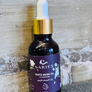 Narjes. Олія білого мускусу. Ароматерапія. 30мл. White Musk Oil. Aromatherapy