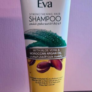 Aloe Eva. Strengthening hair shampoo with Aloe Vera and Moroccan Argan Oil