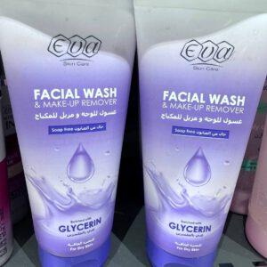 EVA Skin Care. Засіб для вмивання обличчя та зняття макіяжу. Гліцерин. Facial Wash and Make-Up Remover. Glycerin