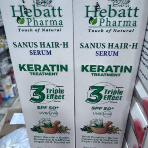 Hebatt Pharma. Сироватка для волосся. Кератин. 120мл. Sanus Hair-H Serum. Keratin