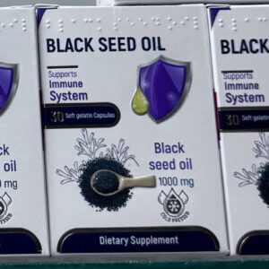 Масло черного тмина.1000мг. 30 капсул. Black Seed Oil
