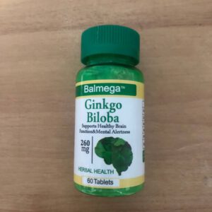 Balmega. Ginkgo Biloba. Гинкго билоба 260 мг. 60 таблеток