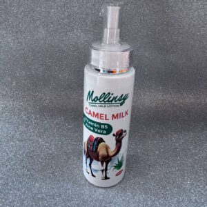 Mollinsy. Лосьйон «Веблучне молоко» з алое вера та вітаміном B5. 200мл. Camel Milk Lotion with Aloe Vera and Vitamin B5