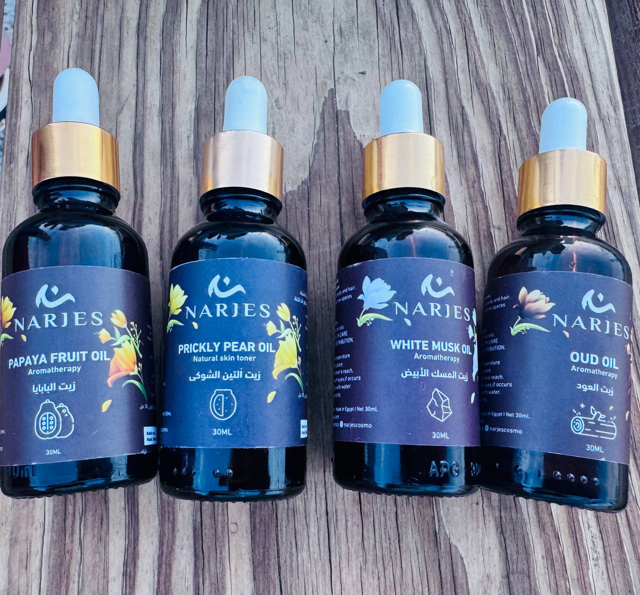 Narjes. Олія плодів папаї. Ароматерапія. 30мл. Papaya Fruit Oil. Aromatherapy - Зображення 3