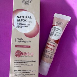 Eva Skin Care. Природне сяйво. Крем для освітлення та зволоження шкіри під очима. Natural Glow. Under-Eye Lightening and Moisturizing Cream