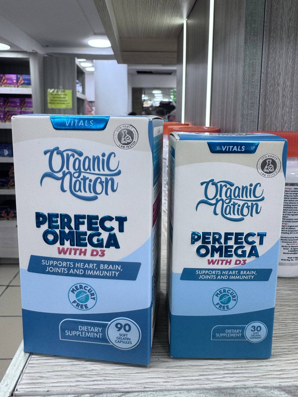 Organic Nation. Perfect Omega with D3. Ідеальна Омега з D3. 30 капсул - Зображення 2