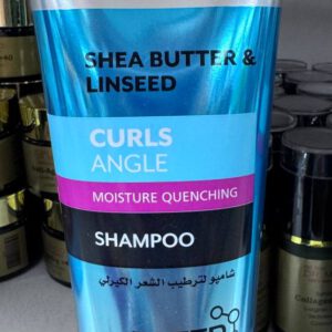 Eva Advanced Care. Curls Angle. Шампунь з маслом ши та насінням льону. 230мл. Shea Butter and Linseed Shampoo