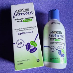 StarVille Femme. Освежающее средство для интимной гигиены. 200мл. Intimate Cleansing Wash Refresh