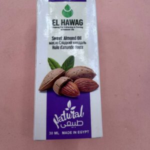 El Hawag. Масло сладкого миндаля. 30мл. Sweet Almond Oil