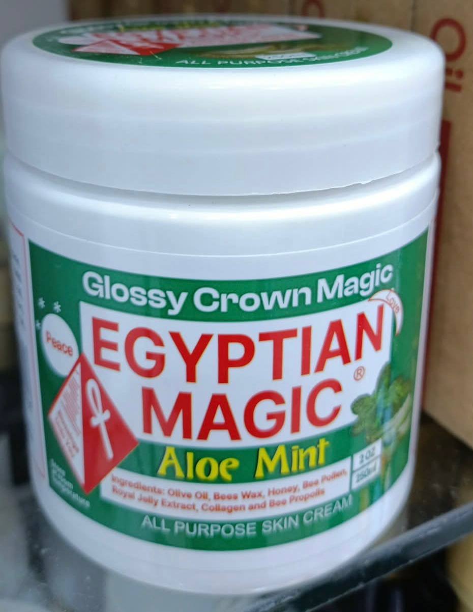Egyptian Magic. Єгипетська магія. Універсальний крем для шкіри. Алое, м'ята. 250мл. All Purpose Skin Cream. Aloe, Mint - Зображення 2
