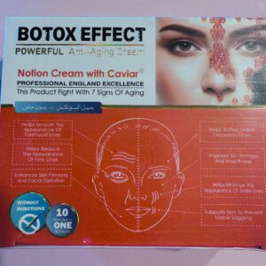 Botox Effect. Anti-aging Notion Cream with Caviar