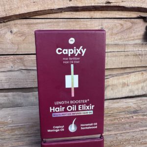 Capixy. Добриво для волосся. Олійний еліксир для волосся. Підсилювач довжини. 30мл. Hair Fertilizer. Hair Oil Elixir. Length Booster
