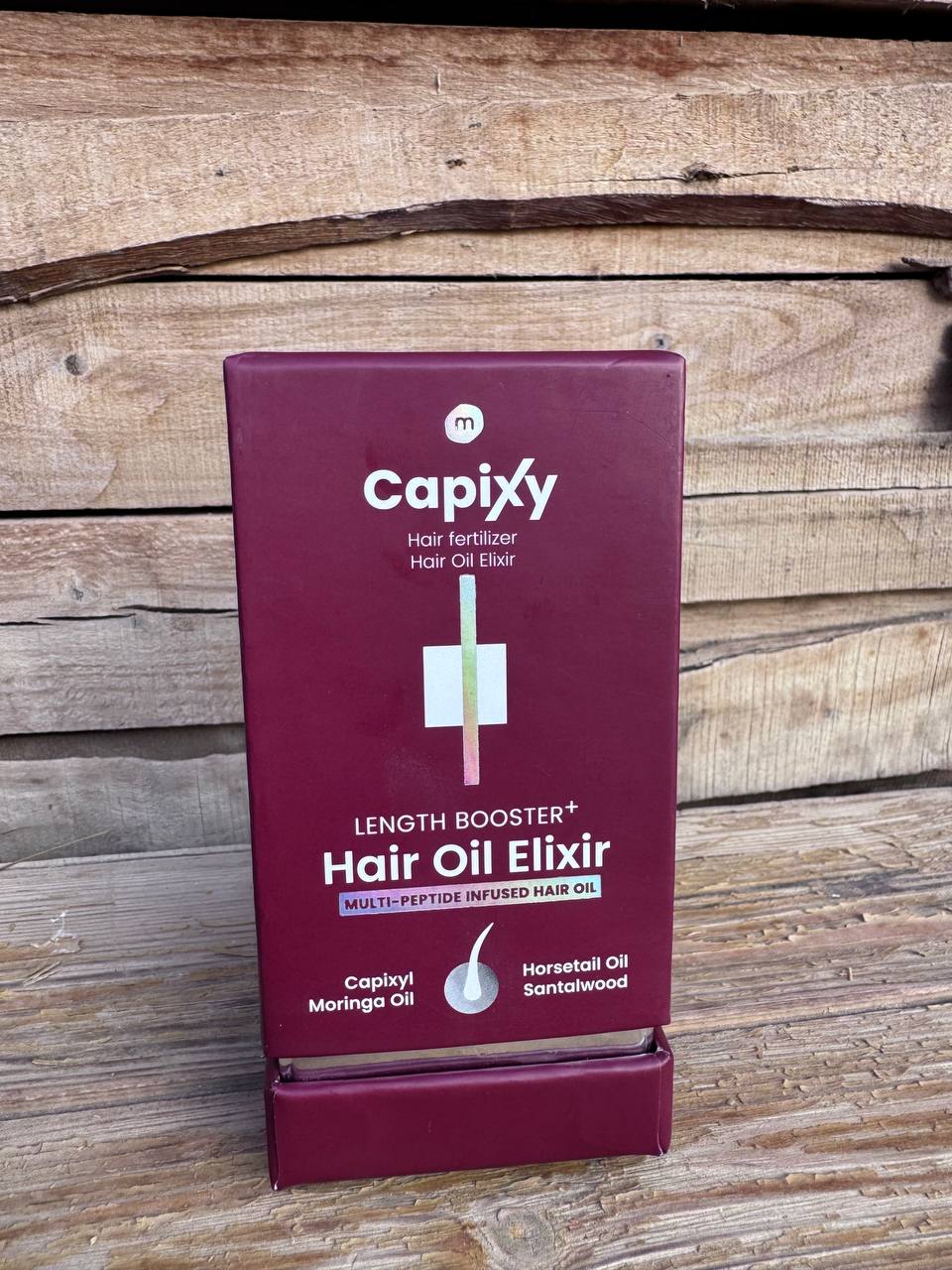 Capixy. Добриво для волосся. Олійний еліксир для волосся. Підсилювач довжини. 30мл. Hair Fertilizer. Hair Oil Elixir. Length Booster