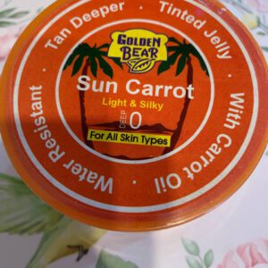 Golden Bear. Засіб для поглиблення засмаги з морквяною олією. 150мл. Tan Deeper with Carrot Oil