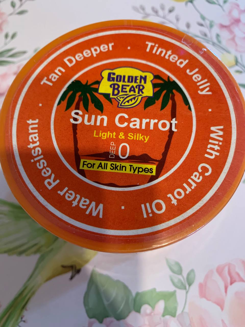 Golden Bear. Засіб для поглиблення засмаги з морквяною олією. 150мл. Tan Deeper with Carrot Oil