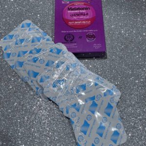 Melatonin 5mg. Raspberry flavor. Мелатонин 5мг. Малиновый вкус. 20 растворимых полосок.