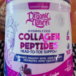 Organic Nation. Гидролизованные коллагеновые пептиды. Взрыв колы. 194г (30 порций). Hydrolyzed Collagen Peptides. Cola explosion