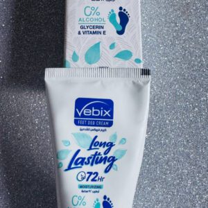 Vebix. Дезодорант-крем для ніг тривалої дії (72 години). 30мл. Long Lasting Feet Deo Cream (72hrs)