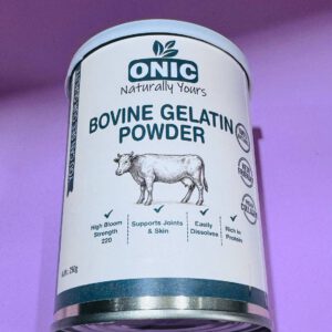 Onic. Порошок бычьего желатина. 250г. Bovine Gelatin Powder